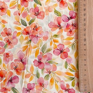 Viszkóz RAYON POPLIN Love design E