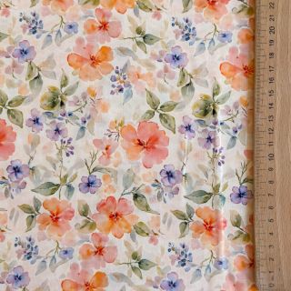 Viszkóz RAYON POPLIN Love design D