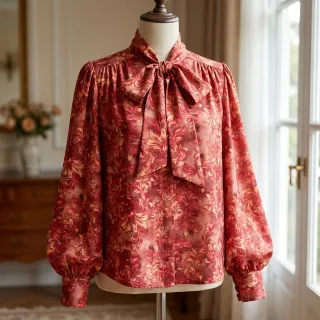 Viszkóz RAYON POPLIN Barrock design C