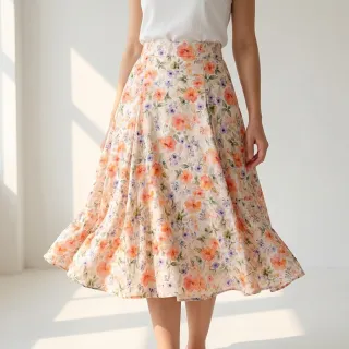 Viszkóz RAYON POPLIN Love design D