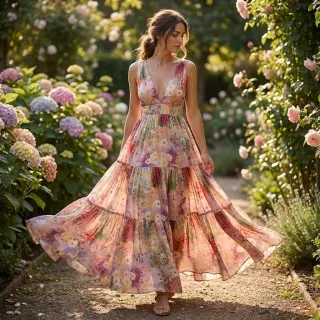Viszkóz RAYON POPLIN Love design B