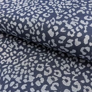 JEANS DENIM Leopard dark blue