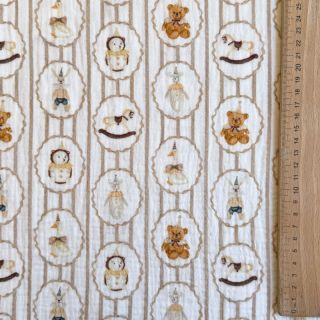 Dupla géz/muszlin Vintage toys design C