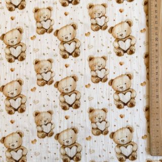 Dupla géz/muszlin Little things design B