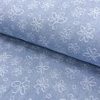 JEANS DENIM JACQUARD Flower light jeans