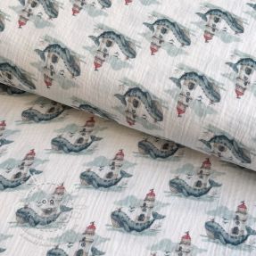 Dupla géz/muszlin Sweeties design A