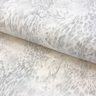 JEANS DENIM HEAVY Animal printed offwhite