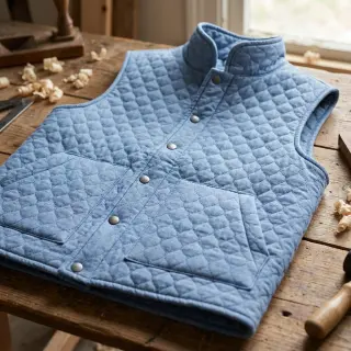 Steppelt anyag JEANS blue