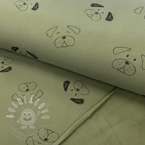 Szabadidő anyag fésült SOFT Dogs pickle
