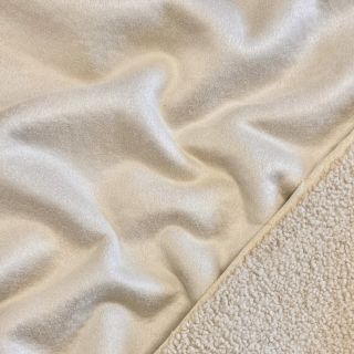 Kabát anyag TEDDY LAMMY beige