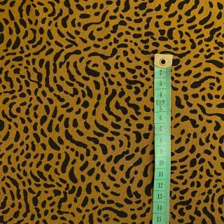 Jersey Dots and shapes olive