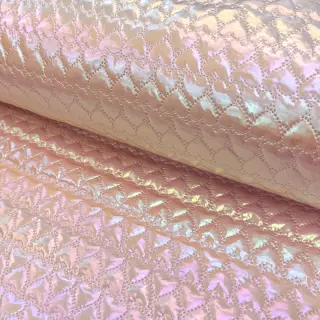 Steppelt anyag Fancy hearts pink