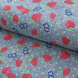 JEANS Strawberry light blue