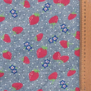 JEANS Strawberry light blue