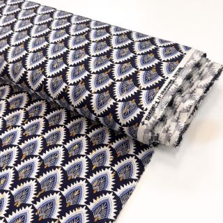 Viszkóz LUREX Bohemian navy