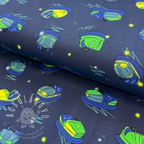 Jersey NEON Bumper cars midnight blue