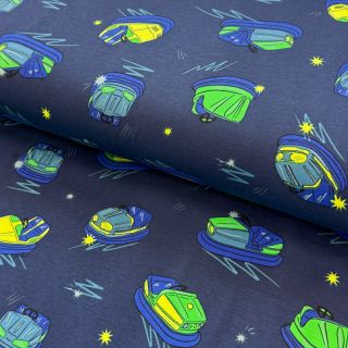 Jersey NEON Bumper cars midnight blue