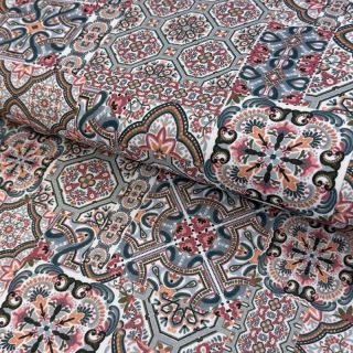 Dekorációs anyag Mozaic navy digital print