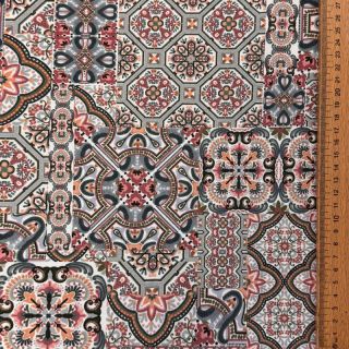 Dekorációs anyag Mozaic navy digital print