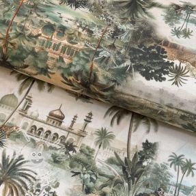 Dekorációs anyag Tropical forest sage digital print