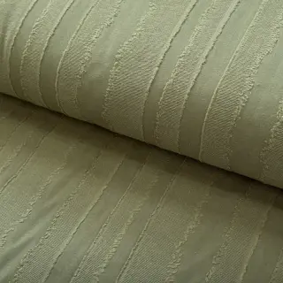 Pamutvászon JACQUARD Stripes army green