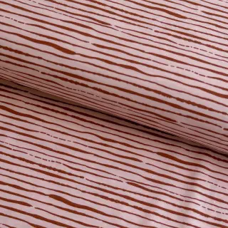 Jersey Stripes light salmon ORGANIC