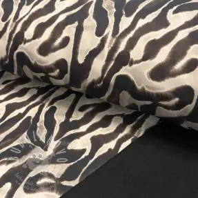 Softshell Animal skin light grey digital print