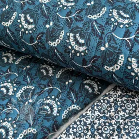 Pamutvászon QUILT DOUBLE SIDED Stripe design A