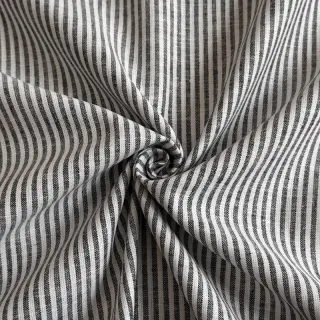 Lenvászon pamuttal Stripe black