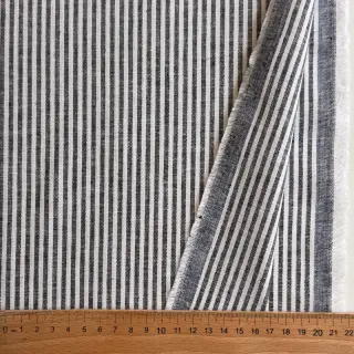 Lenvászon pamuttal Stripe black