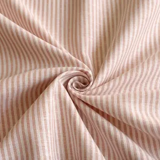 Lenvászon pamuttal Stripe rose