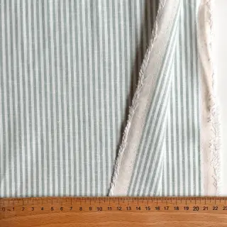 Lenvászon pamuttal Stripe pastel green