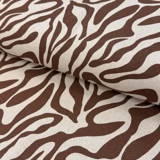 Dekorációs anyag Linenlook Animal dark brown