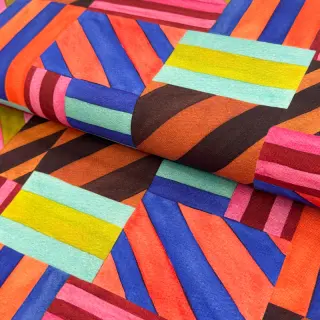 Dekorációs anyag Stripes multi digital print