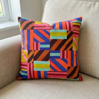 Dekorációs anyag Stripes multi digital print