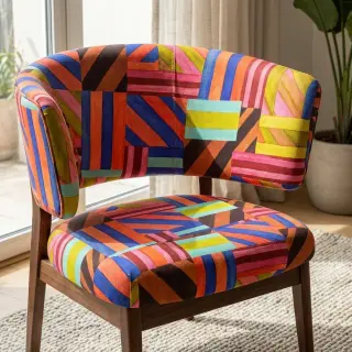 Dekorációs anyag Stripes multi digital print