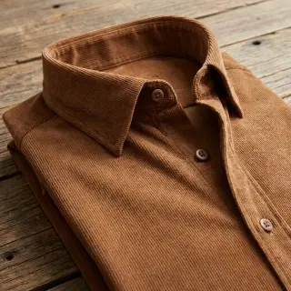 Kordbársony vékony caramel