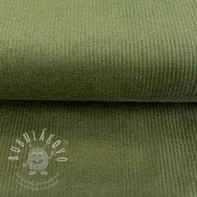 Kordbársony forest green