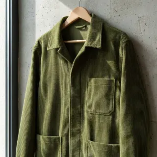Kordbársony forest green