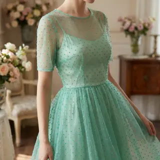 Tüll TÜTÜ DOTS mint