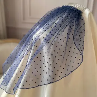 Tüll TÜTÜ DOTS dark blue