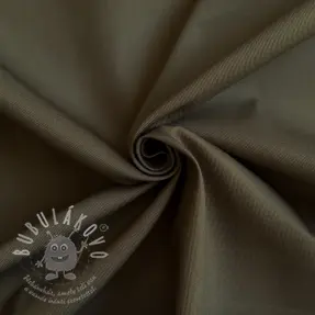 Pamutvászon TWILL Mango olive green