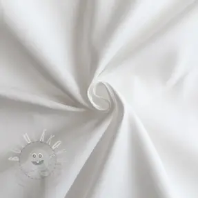 Pamutvászon TWILL Mango white