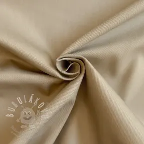 Pamutvászon TWILL Mango light sand