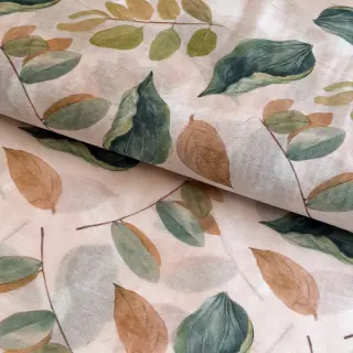 Lyocell lennel és selyemmel Retro Flowers design A