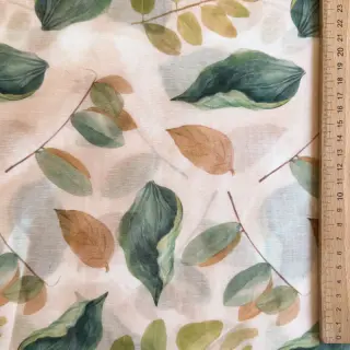 Lyocell lennel és selyemmel Retro Flowers design A