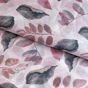 Lyocell lennel és selyemmel Retro Flowers design B