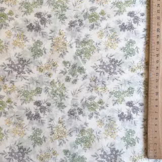 Lyocell lennel és selyemmel Retro Flowers design D