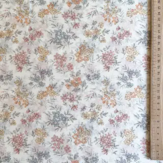 Lyocell lennel és selyemmel Retro Flowers design E