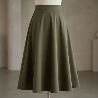Pamutvászon TWILL Mango olive green